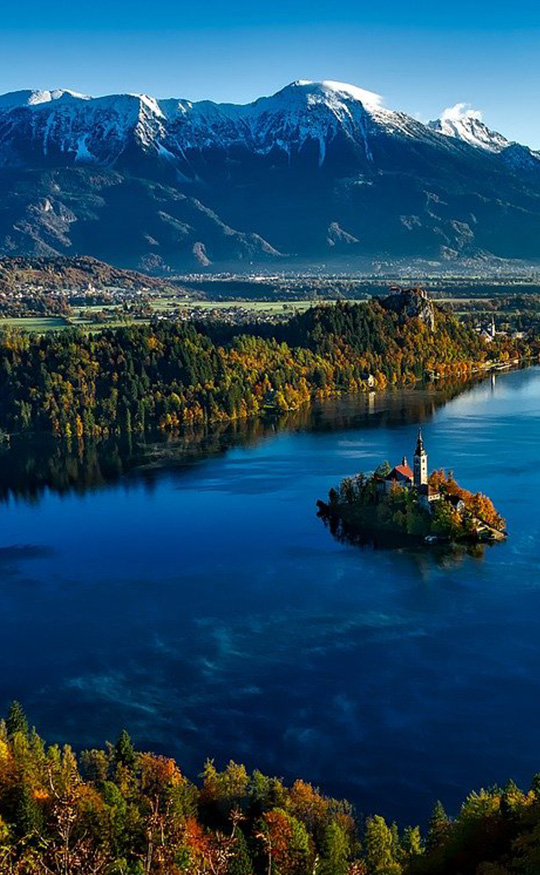 slovenia croatia paramotor nature
