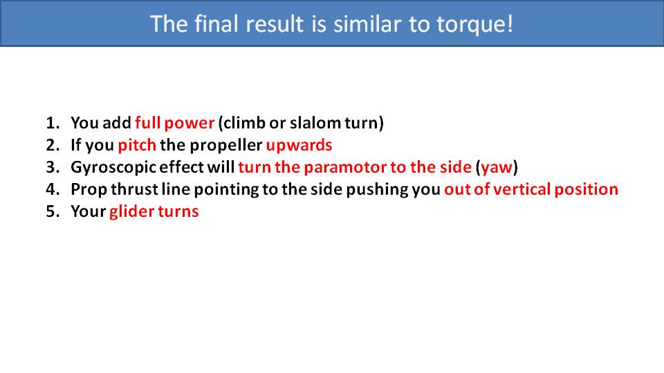 Gyroscopic Effect on Paramotors 6